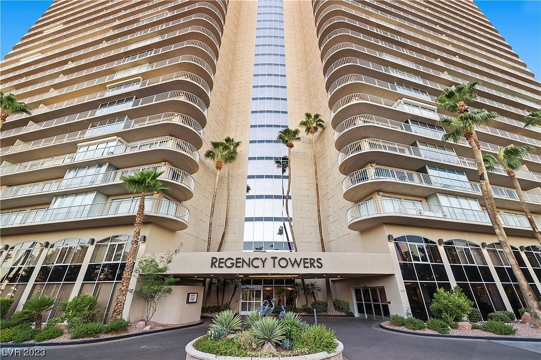 Regency Towers high-rise in Las Vegas