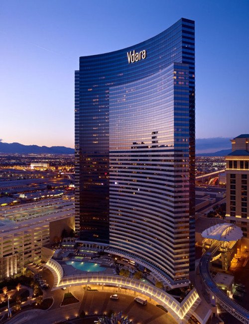 Vdara Condo Hotel high-rise in Las Vegas