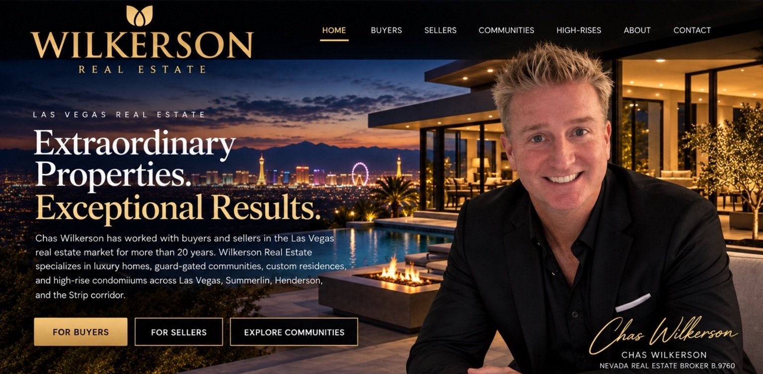 Wilkerson Real Estate Las Vegas with Chas Wilkerson